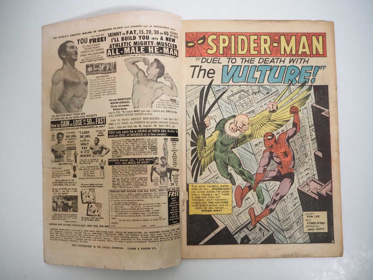 AMAZING SPIDER-MAN #2 - (1963 - MARVEL - UK Price Variant) - Third appearance of Spider-Man + - Image 7 of 32