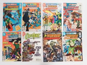CREATURE COMMANDOS LOT (8 in Lot) - Includes WEIRD WAR TALES STARRING THE CREATURE COMMANDOS #108-