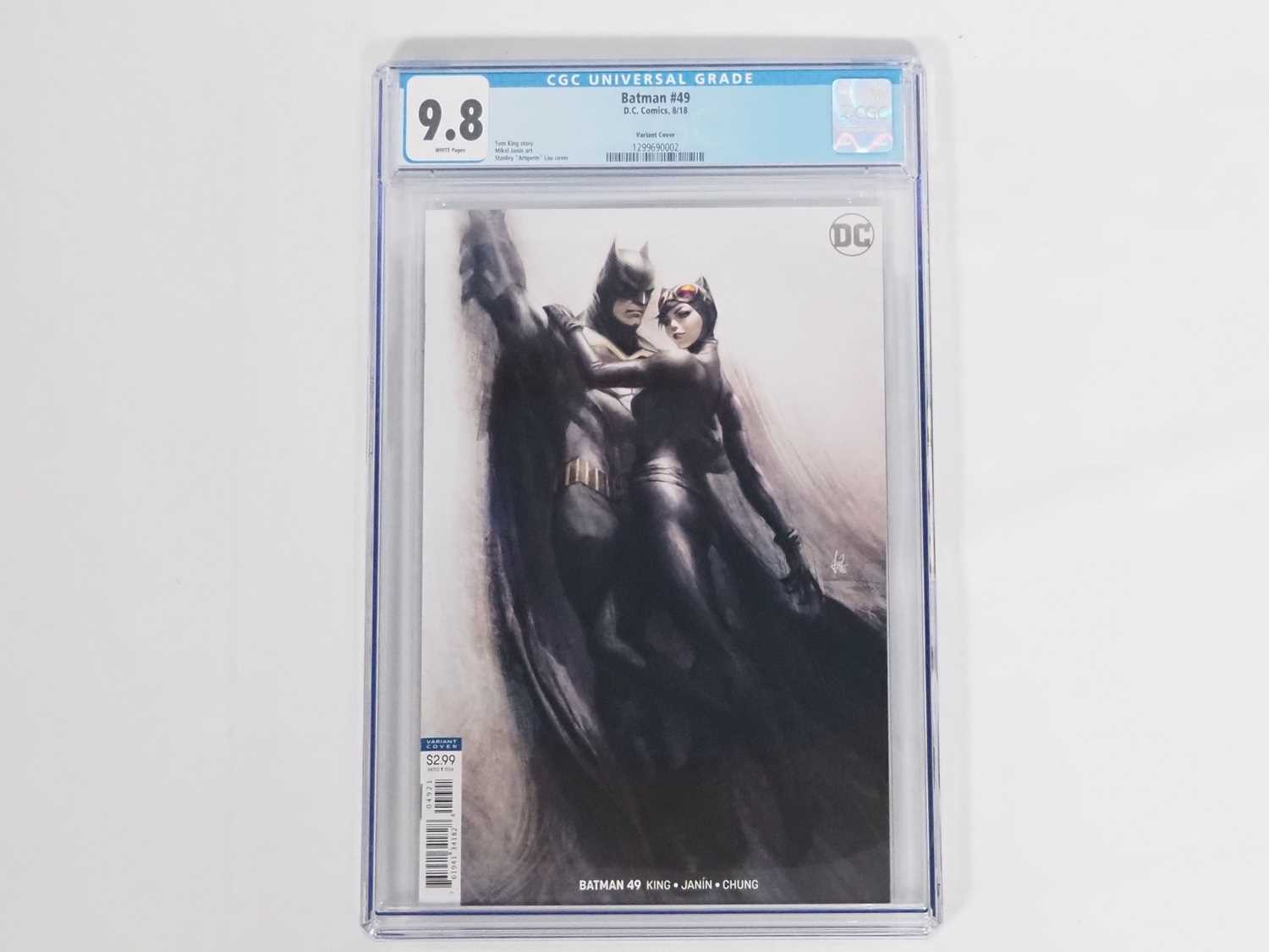 BATMAN VOL. 3 #49 - (2018 - DC) - GRADED 9.8 (NM/MINT) by CGC - Gorgeous Stanley "Artgerm" Lau