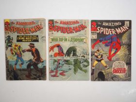 AMAZING SPIDER-MAN #26, 29, 46 (3 in Lot) - (1965/1967 - MARVEL - US & UK Price Variant) -