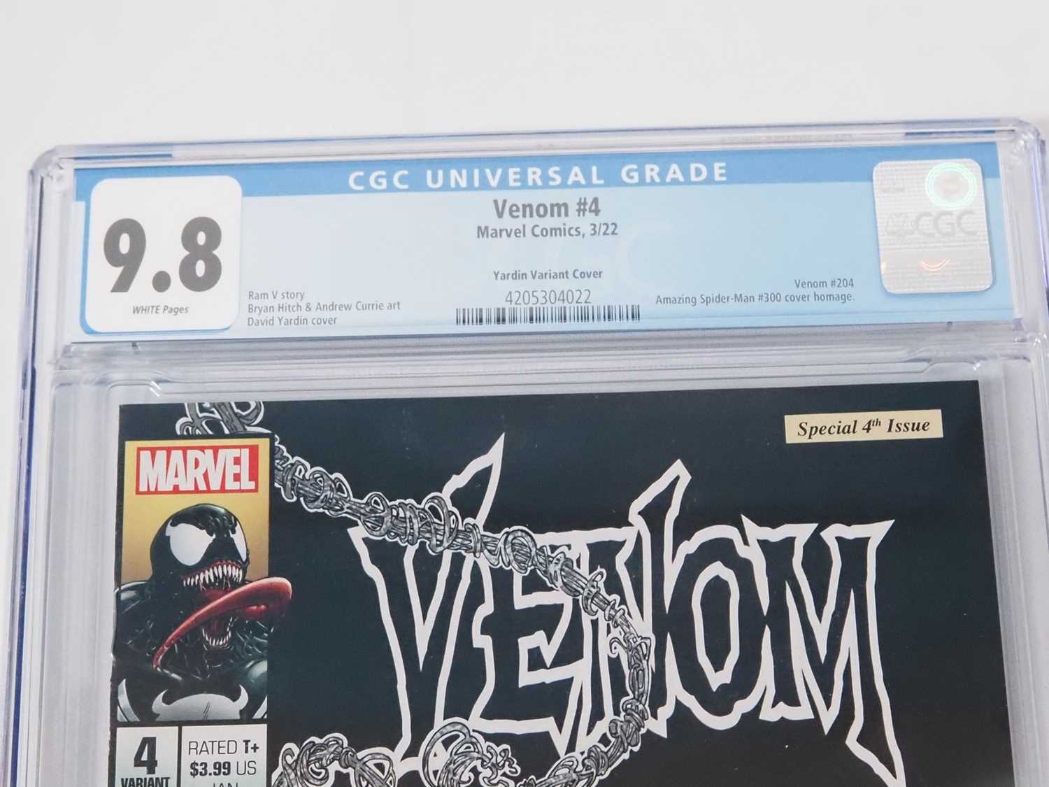 VENOM 9.8 LOT (3 in Lot) - (2013/2022 - MARVEL) All GRADED 9.8 (NM/MINT) by CGC - Includes VENOM - Image 3 of 5