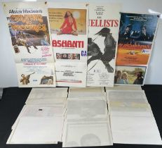 A group of 27 Australian Daybill movie posters to include CARAVAN TO VACCARES, ASHANTI, THE