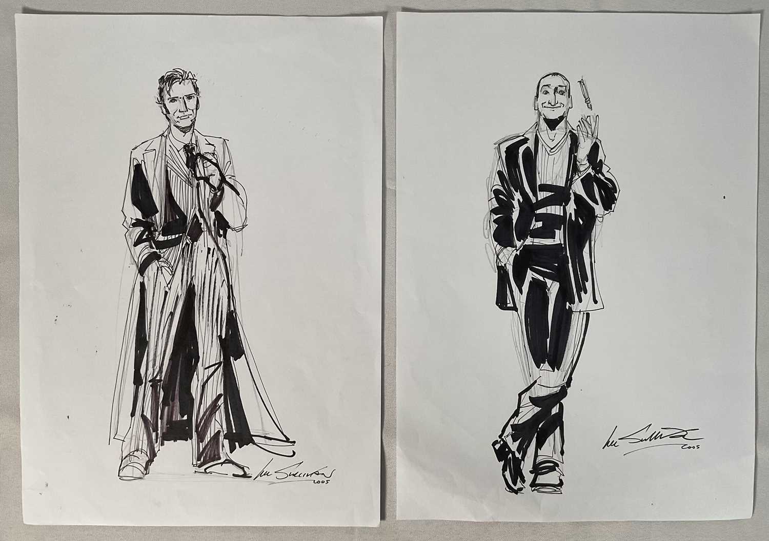 Original Comic Book Artwork - A pair of concept drawings for Lee Sullivan's 'The Usual Suspects'