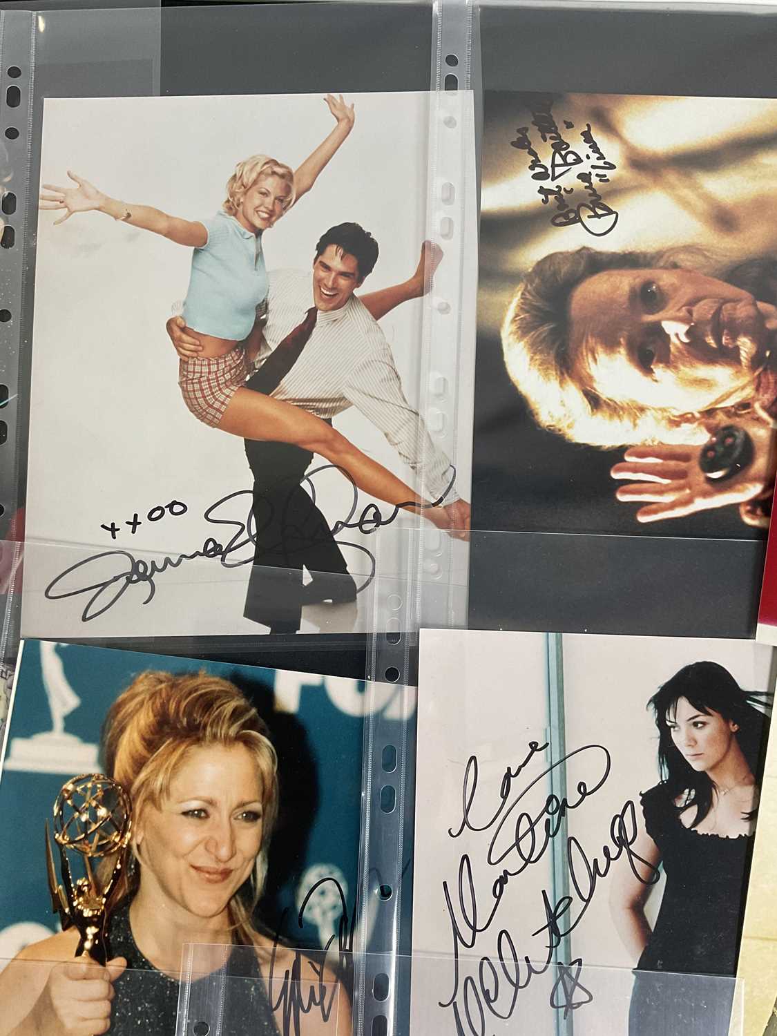 A group of colour photographs signed by female celebrities to include GENA LEE NOLIN, SHARON - Image 7 of 7