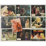 LUST FOR A VAMPIRE (1971) set of 8 lobby cards and press book together with THE WICKER MAN (1973)