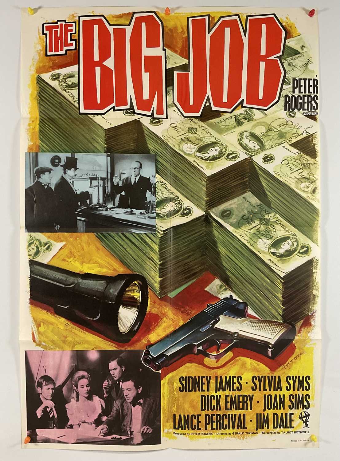 A group of Action / Adventure movie posters comprising THE BIG JOB (1966) US one sheet, THE - Image 2 of 8