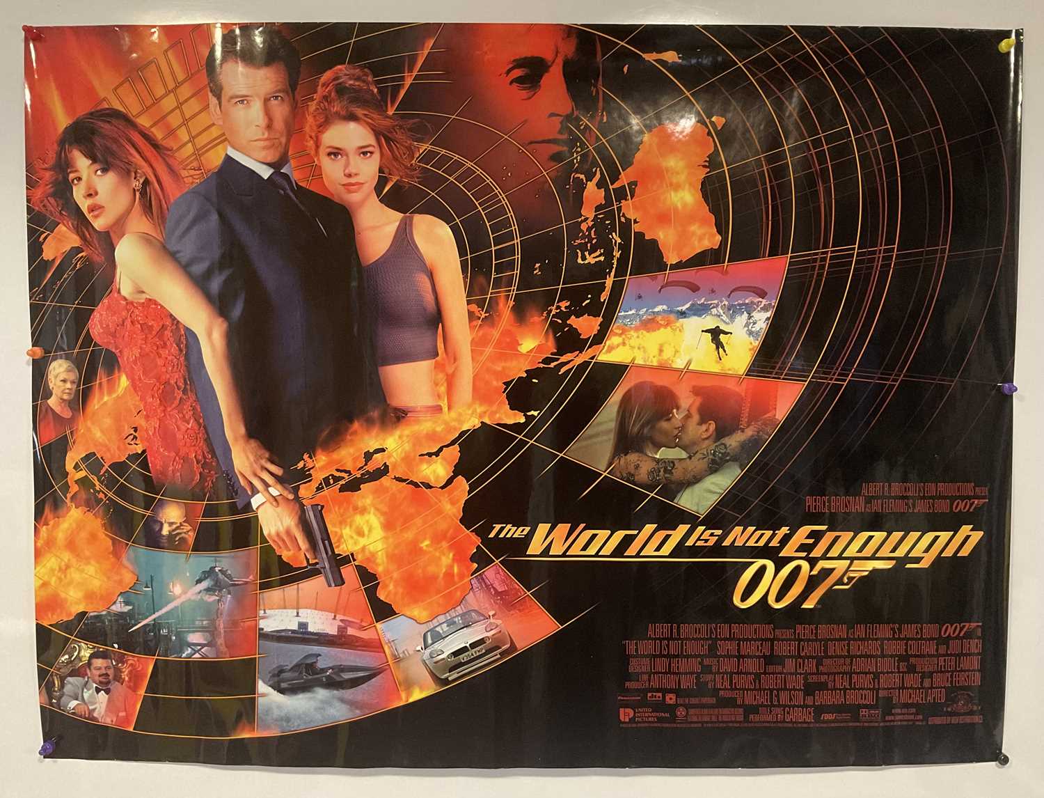 A group of James Bond posters to include THE WORLD IS NOT ENOUGH (1999) UK Quad, DIE ANOTHER DAY ( - Image 4 of 5