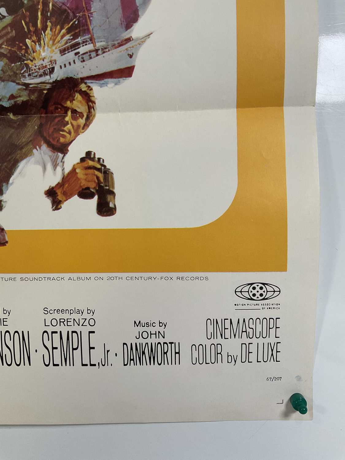 An autographed FATHOM (1967) US One Sheet movie poster signed by TONY FRANCIOSA, artwork featuring - Image 2 of 6