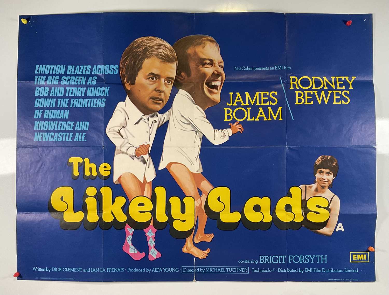 A group of British comedy movie posters comprising THE LIKELY LADS (1976) UK Quad, CARRY ON COLUMBUS - Image 2 of 7