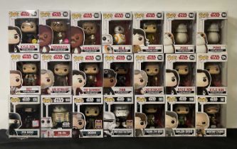 STAR WARS - A collection of Star Wars Funko Pops including vaulted and exclusive variants, Jyn