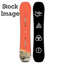 A 2017 Burton Easy Livin LED ZEPPELIN design snowboard, full size, still in original wrapping. The