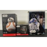 STAR WARS - A Sphero BB-8 App enabled Droid and Force Band remote control together with a smart R2-