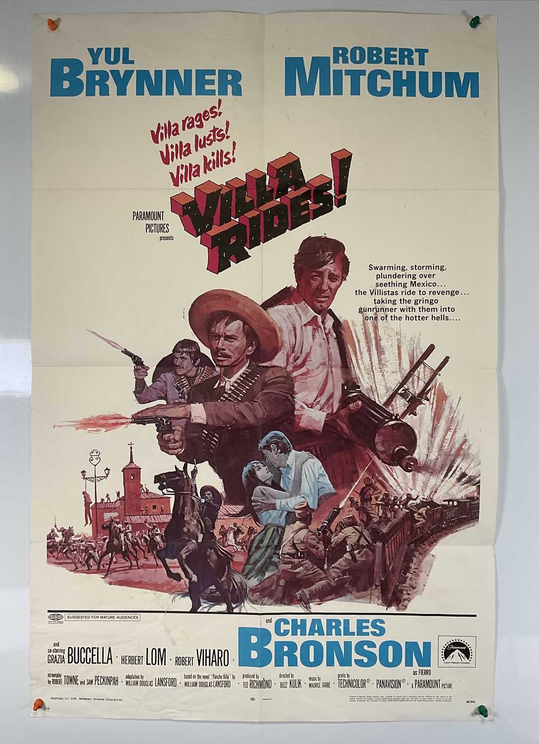 A group of Westerns movie posters comprising of SHANE (1953) US half-sheet 1966 re-release, - Image 3 of 5