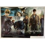 A group of three HARRY POTTER movie posters to include HARRY POTTER ORDER OF THE PHOENIX (2007) UK