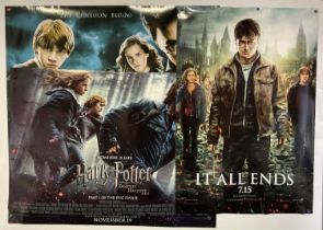 A group of three HARRY POTTER movie posters to include HARRY POTTER ORDER OF THE PHOENIX (2007) UK