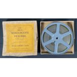 WALT DISNEY - A 16mm Kodascope Film Reel showing three Mickey Mouse short films - 'The Haunted
