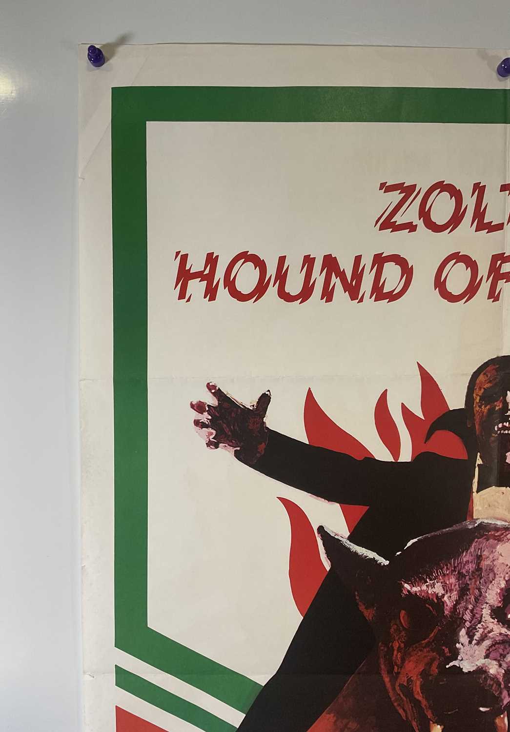 ZOLTAN HOUND OF DRACULA (1977) British one sheet, Vampire horror, folded - Image 2 of 6