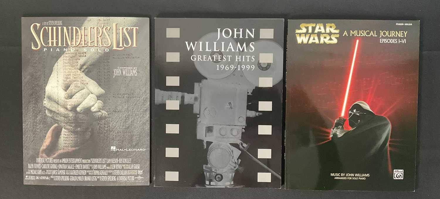 A group of three JOHN WILLIAMS signed sheet music books - STAR WARS A MUSICAL JOURNEY EPISODES I-VI, - Image 5 of 5