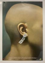 THX 1138 (1970) US one sheet 2004 directors cut re-release film poster, rolled