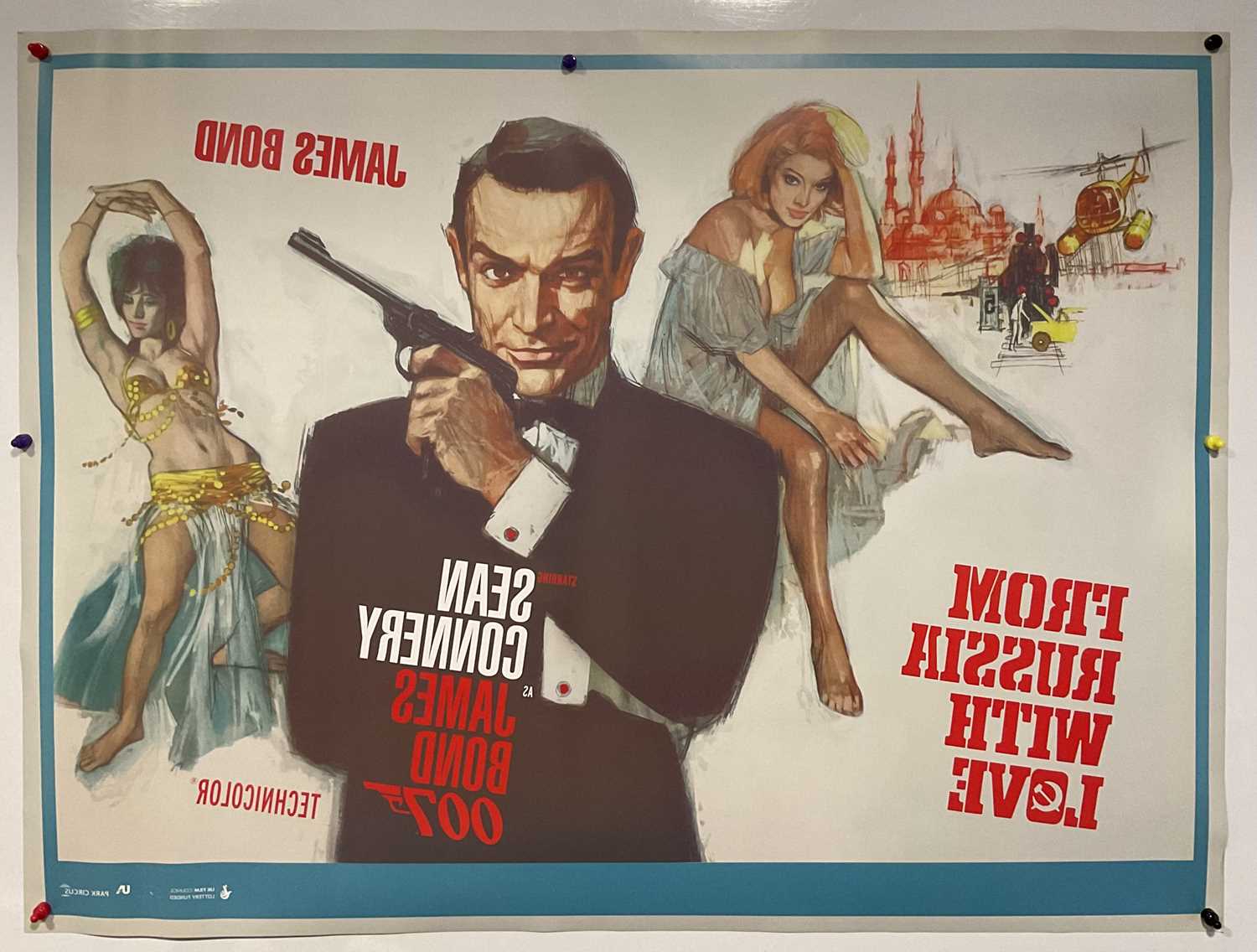 JAMES BOND: FROM RUSSIA WITH LOVE (1963) - A double sided Park Circus UK Quad film poster - based on - Image 6 of 6
