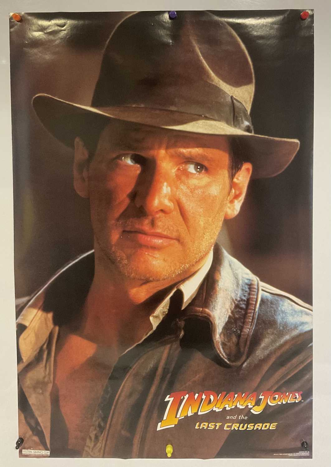 A group of 5 1980s INDIANA JONES commercial posters to include RAIDERS OF THE LOST ARK (1981) - Image 4 of 6