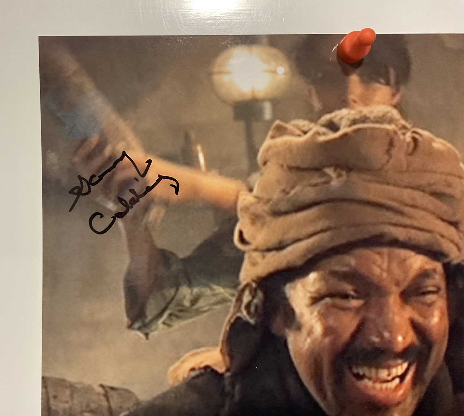 A group of 3 autographs from actors from the INDIANA JONES franchise comprising of KE HUY QUAN, - Image 3 of 4