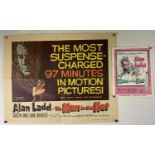 THE MAN IN THE NET (1959) US half sheet together with an exhibitors campaign book, Alan Ladd