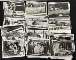 A large quantity of black and white promotional stills, various titles including FANTASTIC VOYAGE,