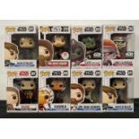 STAR WARS - A group of Star Wars Funko Pops to include Paige #267 white box Ashoka #268 white box