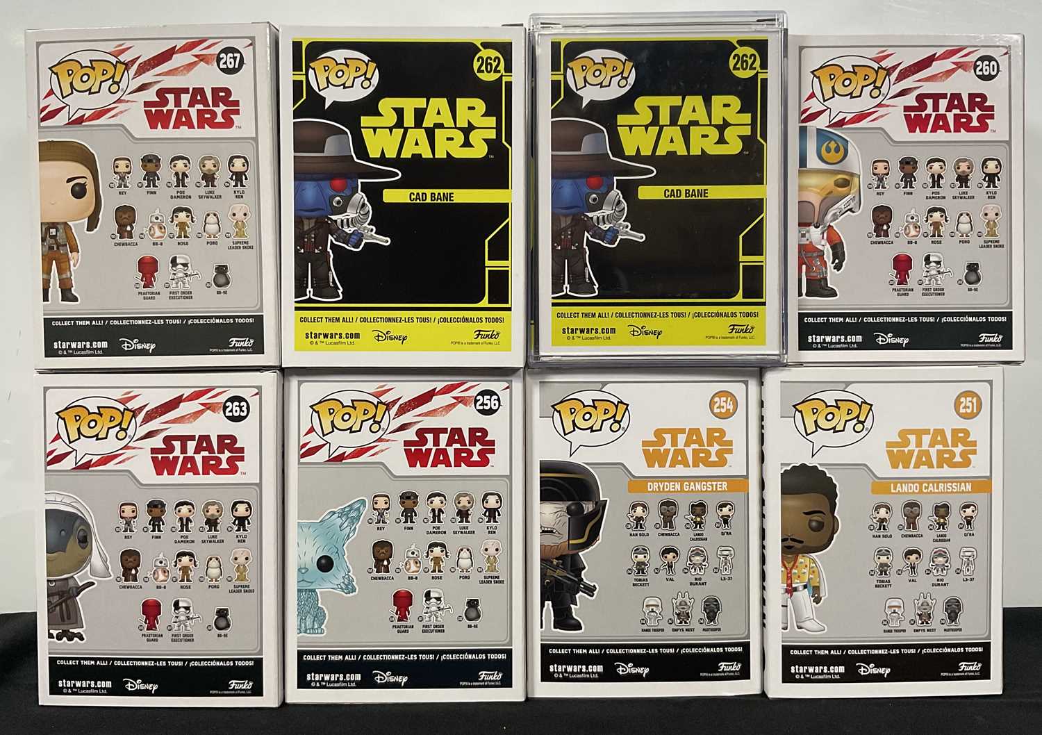 STAR WARS - A group of Star Wars Funko Pops comprising of Lando Calrissian #251 Hot Topic Exclusive, - Image 4 of 4