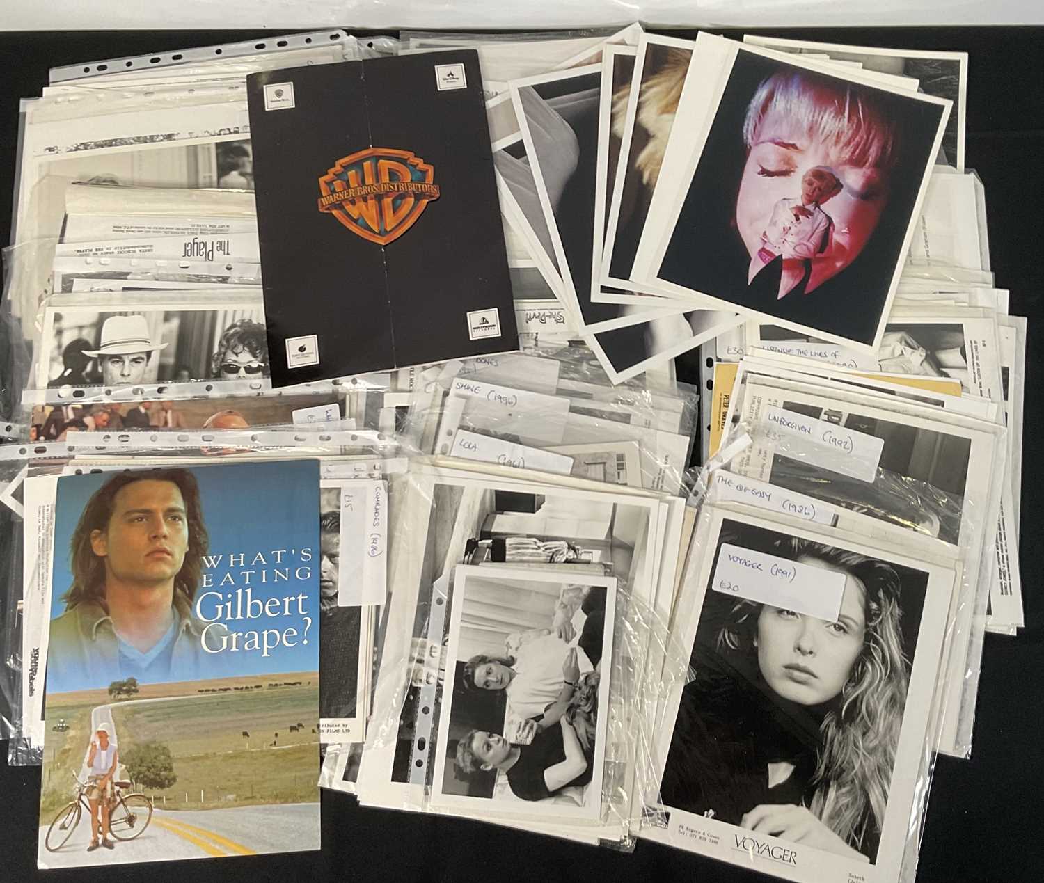 A large quantity of promotional movie ephemera comprising of photographic stills, press material