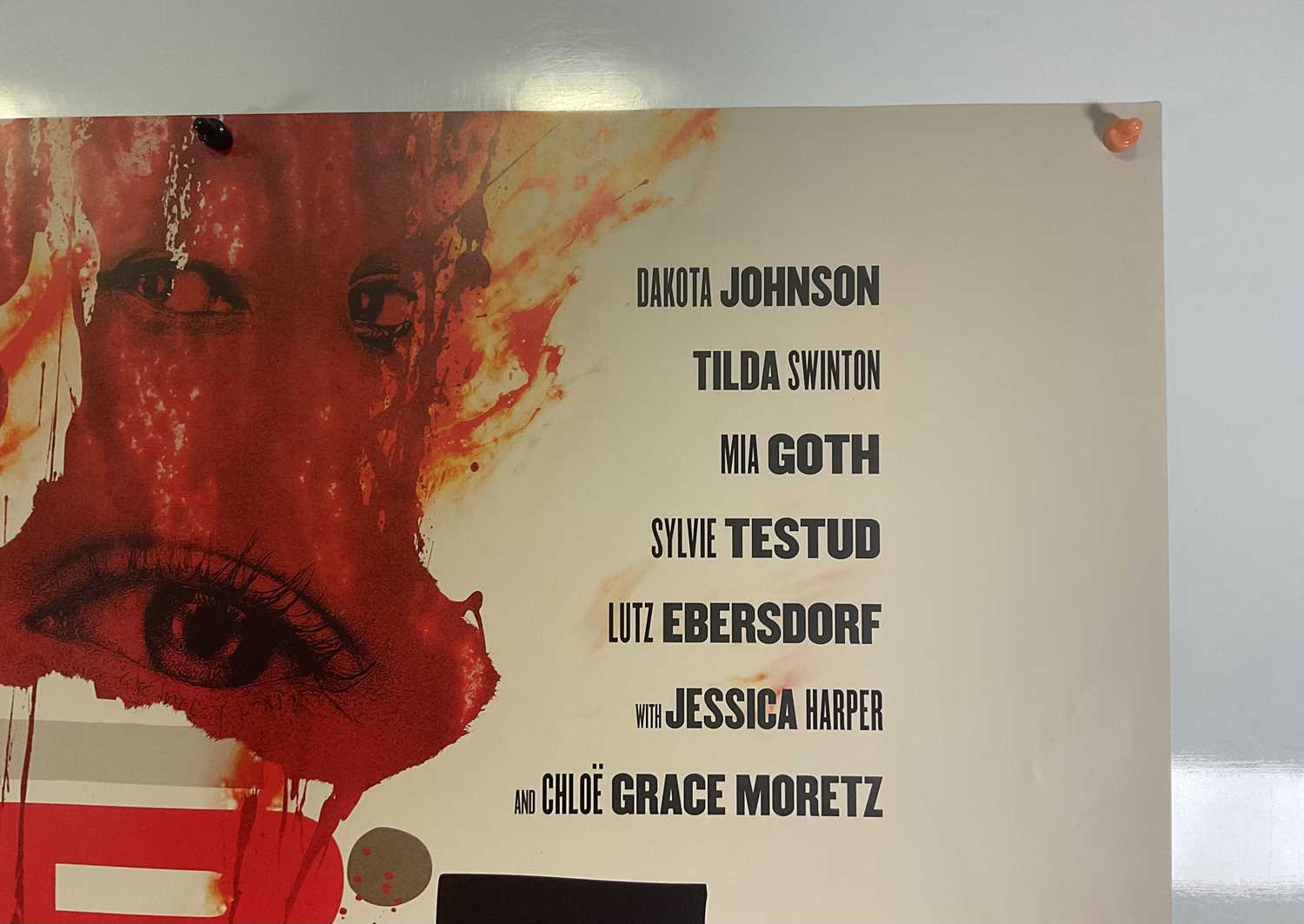 SUSPIRIA (2018) UK quad film poster, Horror starring Dakota Johnson, rolled - Image 3 of 6