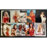 A group of signed photographs relating to BAYWATCH comprising of PAMELA ANDERSON, ERIKA ELENIAK,