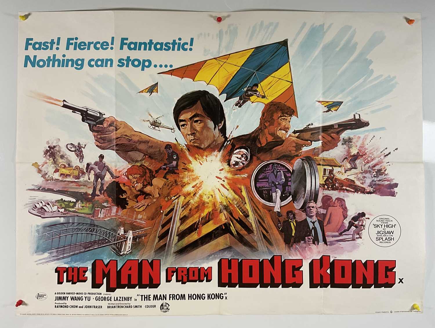 A group of Action / Adventure movie posters comprising GOLDEN RENDEZVOUS (1977) US half sheet, - Image 3 of 8