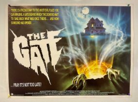 THE GATE (1987) UK Quad film poster Renato Casaro artwork, rolled ***Condition*** (soft vertical