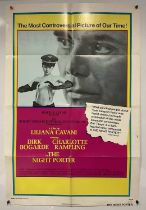 THE NIGHT PORTER (1974) US One sheet, folded. ***Condition*** Graffiti to rear, some holes on folds