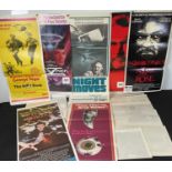 A collection of 28 Australian Daybill movie posters to include DRACULA, STAR TREK V, NIGHT MOVES,