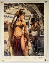 STAR WARS - 'His Vision Returns' an Artist Proof print by Chris Trevas for the 2012 Star Wars