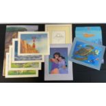A group of three Disney Store Exclusive lithographs comprising of ALADDIN, FINDING NEMO (double-