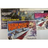 ALISTAIR MACLEAN - A group of 3 UK Quad movie posters for Alistair Maclean films comprising WHEN