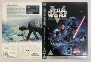 An autographed DVD sleeve for STAR WARS EPISODE V: THE EMPIRE STRIKES BACK (1980) signed by IRVIN