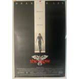 THE CROW (1994) US one-sheet, cult classic starring Brandon Lee in which Lee tragically died