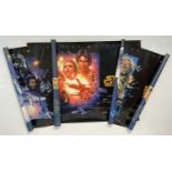 STAR WARS TRILOGY ( EPISODES IV-VI, 1997 SPECIAL EDITION RE-RELEASE) - Set of three UK Quad film