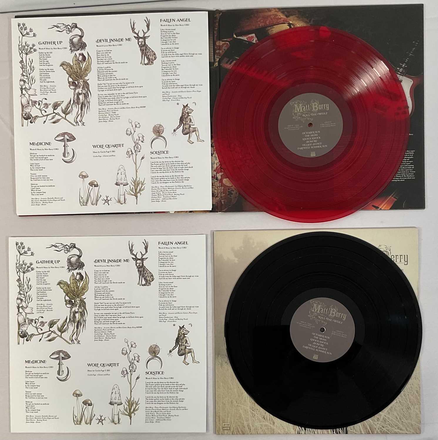 VINYL RECORDS - MATT BERRY: Three versions of the 2013 album Kill The Wolf including a limited - Image 3 of 7