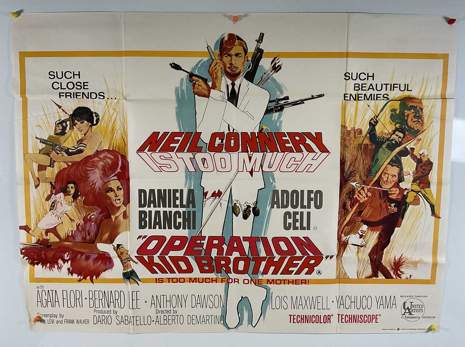 A group of Action / Adventure movie posters comprising THE BIG JOB (1966) US one sheet, THE - Image 6 of 8