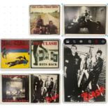 THE CLASH - A group of album artwork commercial posters for The Clash self titled album, Sandinista,