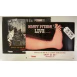 MONTY PYTHON LIVE (MOSTLY) (2014) 2 UK Quad double-sided film posters, two different styles, artwork