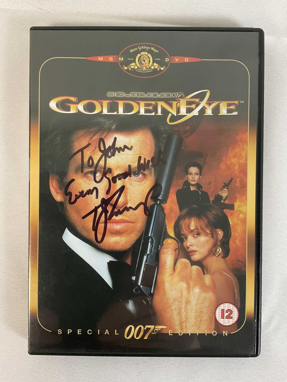 A group of 6 autographed James Bond DVDs comprising CASINO ROYALE (1967) signed by Costume - Image 2 of 7