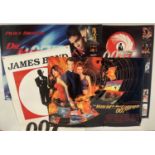 A group of James Bond posters to include THE WORLD IS NOT ENOUGH (1999) UK Quad, DIE ANOTHER DAY (