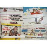 A group of comedy / family folded and rolled UK quad film posters comprising of DOCTOR DOLITTLE (